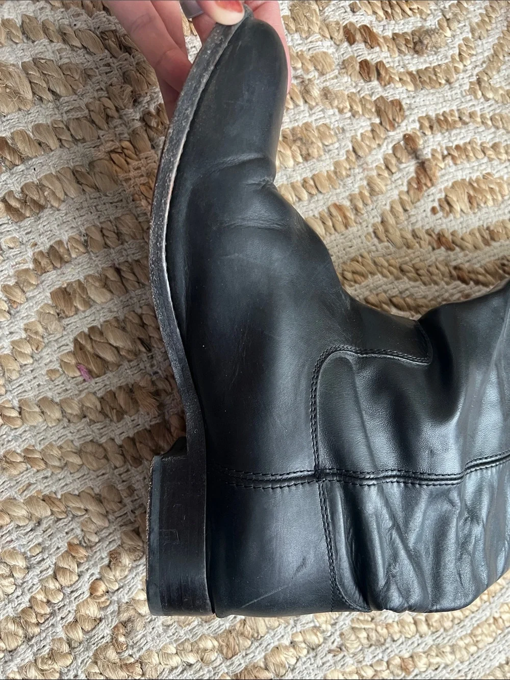 Frye tall black